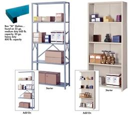 Heavy Duty 36" Wide Industrial Boltless Shelving