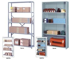 Industrial Boltless Shelving 48" Wide