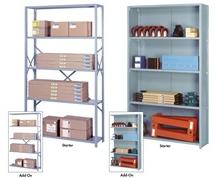 INDUSTRIAL BOLTLESS SHELVING 48" WIDE 
