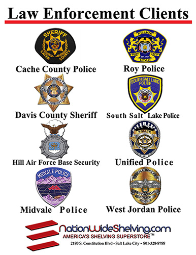 law enforcement storage products clients