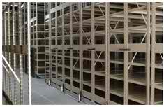 Manual High Density Shelving 