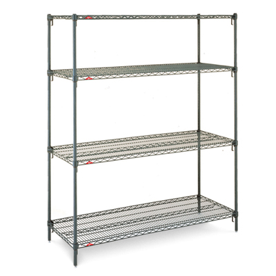 Metro Salt Lake City UT Walk In Cooler Shelving, Stainless Steel, Super Erecta Pro