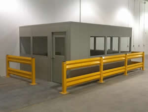 Modular Building Barrier Rails in Salt Lake City, Utah