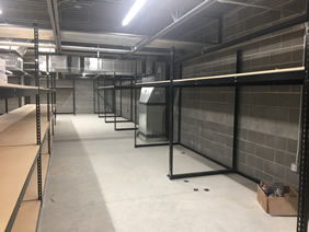 Modular Drawer Cabinets, Clip Shelving, and Bin Shelving for Automotive Dealer in Utah