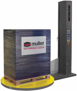 Muller Semi-Automatic Raptor Turntable Stretch Wrap Equipment in Salt Lake City, UT