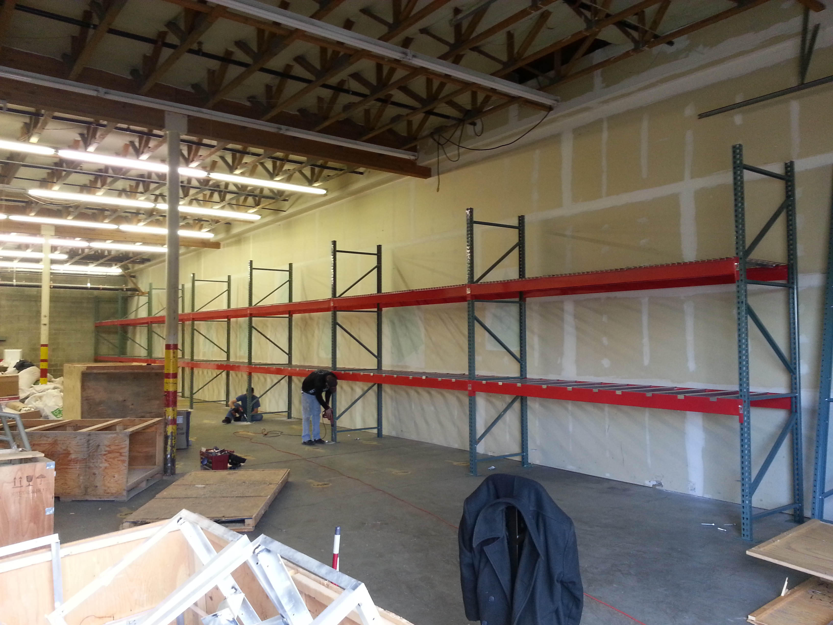 Over Dock Pallet Rack Images 