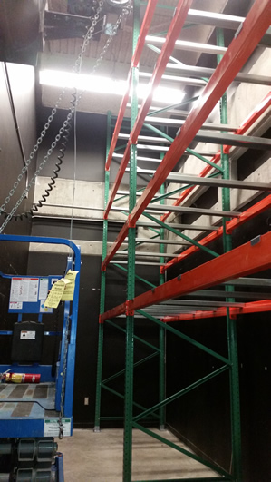 Pallet Rack for University Studio and Boradcast Equipment 