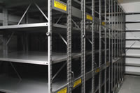 Pipp Mobile Storage Systems, Mobile Carriage Systems, Lateral Manual Carriage, Standard Manual Carriage, Heavy Duty Manual Carriage