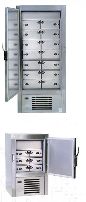 refrigerate evidence lockers