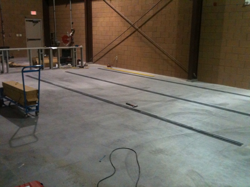 Rolling Shelving Installation