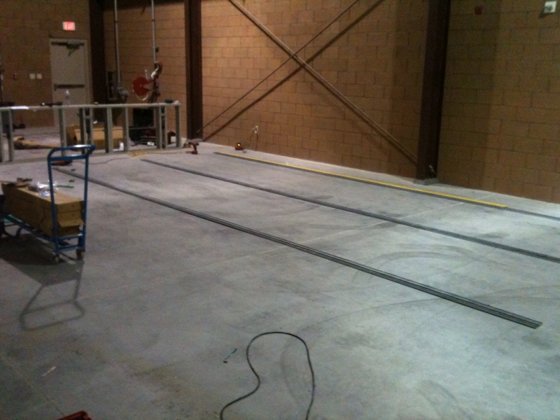 Rolling Shelving Installation