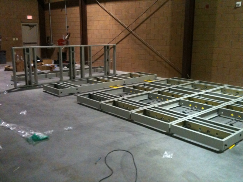 Rolling Shelving Installation