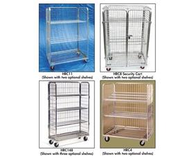 Rolling Wire Cart Shelving Units