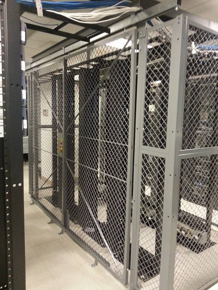 security cage for inventory control