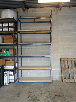 Shelving for Aerial Maps