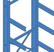 Spectrum Teardrop Pallet Rack