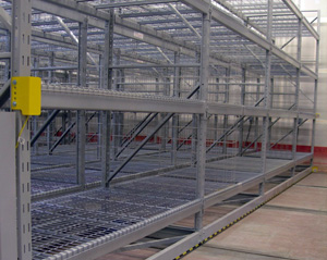 High Density Retail Stockroom Shelving