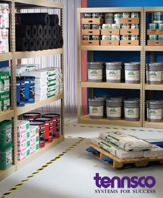 Utah Tennsco Bulk Storage Rack