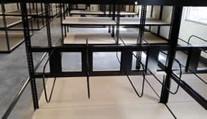 Tire Rack for Car Dealership Warehouse