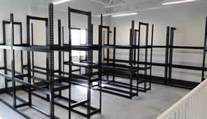 Tire Rack for Car Dealership Warehouse