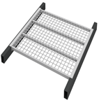 Troax Mesh Shelving