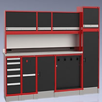 Automotive Workstations are for storage small parts and tools for service bays. High quality, durable, and commercial grade. 