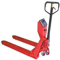 Pallet Jacks easily move pallet across the warehouse.