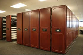 Utah Rolling Shelves