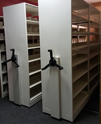 Utah Rolling Shelves