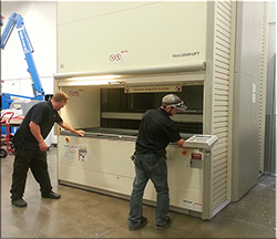 vertical lift tool storage