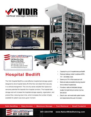 Vidir Hospital Bedlift in Salt Lake CityVidir Hospital Bedlift in Salt Lake City