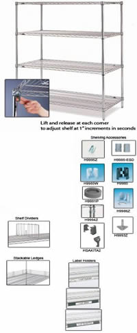 Wire Shelving