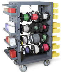 Wire Spool Racks | 800-326-4403 | NationWide Shelving